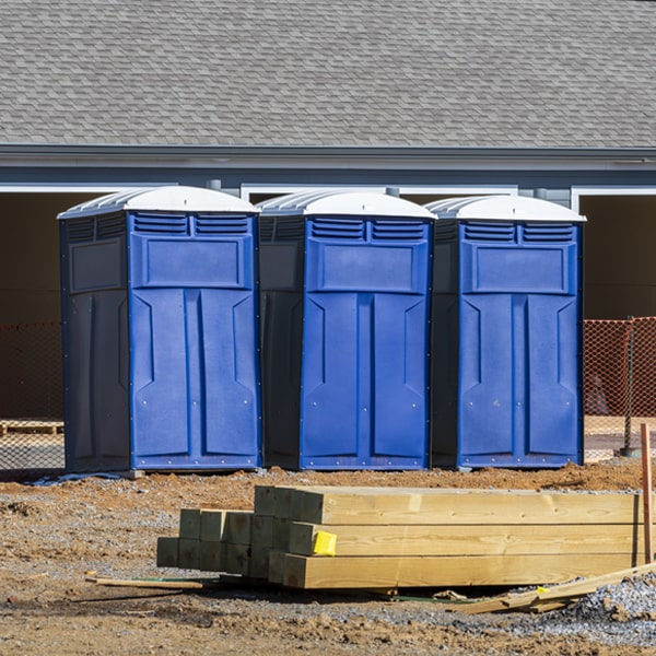 how can i report damages or issues with the porta potties during my rental period in Sugar Loaf IL